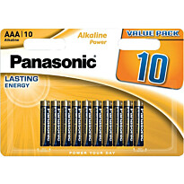 Paristo Panasonic Alkaline Power AAA, 10kpl/pkt