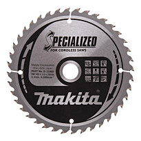 Pyörösahanterä Makita Specialized 165x20x1.6mm, Z-40, puulle