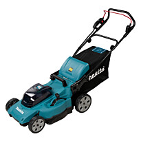 Akkuruohonleikkuri Makita LXT DLM480CT2, 2x18V, 2x5.0Ah akuilla