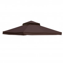 Paviljongin katto Home4you Legend, 2,91x2,91 m, ruskea