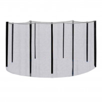 Trampoliinin turvaverkko Home4you, ø426cm, rungolla