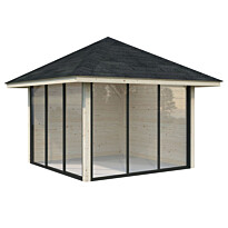 Kesähuone Palmako Bianca Set 201, sis.liukuovet 8,3 m²