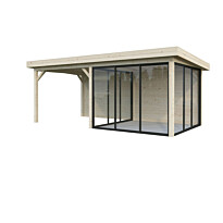 Kesähuone Palmako Lenna Set 406, sis.liukuovet 16,6 m²