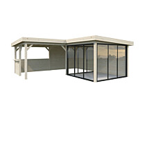Kesähuone Palmako Lenna Set 410, sis.liukuovet 24,9 m²