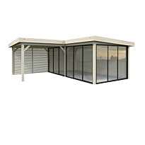Kesähuone Palmako Lenna Set 414, sis.liukuovet 24,9 m²