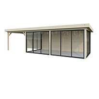 Kesähuone Palmako Lenna Set 418, sis.liukuovet 24,9 m²
