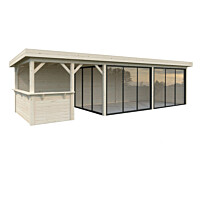 Kesähuone Palmako Lenna Set 419, sis.liukuovet 24,9 m²