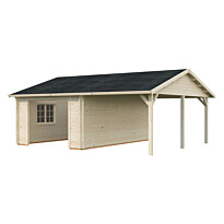 Autotalli Palmako Roger, ilman ovea, 19,0+16,2 m2