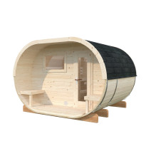 Tynnyrisauna Palmako Anette 3,0+1,5 m2