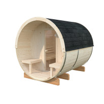 Tynnyrisauna Palmako Anita 1,3+0,7 m2