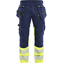 Riipputaskuhousut Blåkläder 1130 Highvis Stretch, denim