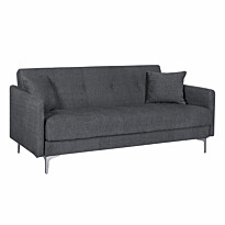 Vuodesohva Home4You Logan 199x86x90cm harmaa 