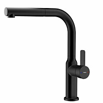 Keittiöhana Teka Oval 938, ulosvedettävä poresuutin, musta