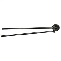 Kääntyvä pyyhetanko Haceka Kosmos, 46cm, 2-vartinen