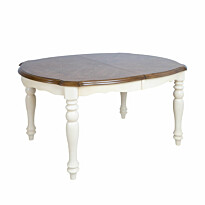 Jatkettava ruokapöytä Home4You Lily 137/182x106,5cm tammi