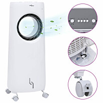 2-in-1 ilmanviilennin ilmankostutin, 80W, 4L, 300m³/h