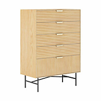 Senkki Home4You Bassel 80x40x114cm, beige
