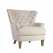 Nojatuoli Home4You Holmes 79x85x98cm, beige