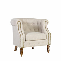 Nojatuoli Home4You Holmes 83x75x78cm, beige