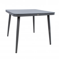Pöytä Home4you Andros, 90x90cm, harmaa