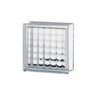 Lasitiili Vitrablok Cross Large, 1908/F, 19x19x8cm, kirkas raita
