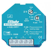 Valonsäädin/painikehimmennin Eltako, EUD61NPL-230V, ilman N-johdinta