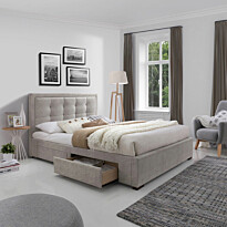 Sängynrunko Home4You Duke 160x200cm, beige