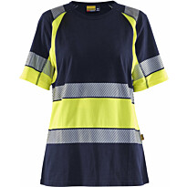Naisten t-paita Blåkläder 3410 Highvis, pyöreä pääntie