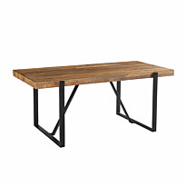 Ruokapöytä Home4You Ironbridge 180x88cm, mänty