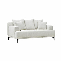 Sohva Home4You Magnolia 2-istuttava, vaaleanbeige
