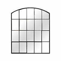 Seinäpeili Home4You Simone, 76x91cm, musta