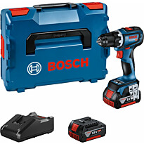 Akkuporakone Bosch Professional GSR 18V-90 C, 2x5.0Ah akuilla + L-Boxx