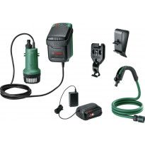 Akkuvesipumppu Bosch GardenPump 18V-2000, 18V, 2.5Ah akulla
