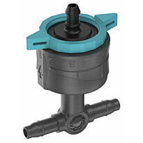 Rivitippusuutin Gardena Micro-Drip, säädettävä, 0-8l/h, paineentasaus, itsesulkeutuva