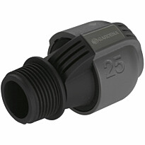 Liitin Gardena Pipeline Ø25mm, 1&quot; ulkokierre