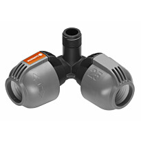 Kulmaliitin Gardena Pipeline Ø25mm, 1/2&quot; ulkokierre