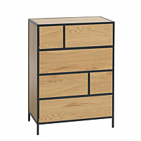 Senkki Home4You Hedvig 70x40x95cm, saarni/musta