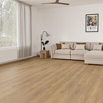 Vinyylilankku Check Floors Check One Premium 2072 Alteno Oak, vaaleanruskea, integroitu askeläänieriste