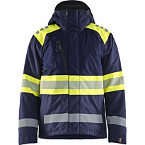 Talvitakki Blåkläder 4480 Highvis, lk 1, irrotettava huppu