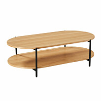 Sohvapöytä Home4You Davia 115x60x34cm, tammi