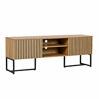 TV-taso Home4You Hampton 160x40x60cm, melamiini tammen kuorella