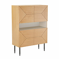 Senkki Home4You Nate 100x40x140cm, tammi