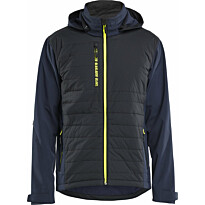 Hybriditakki Blåkläder 4743, softshell-hihoin