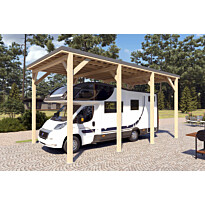 Matkailuautokatos Holzbrüder Ralf 28m2