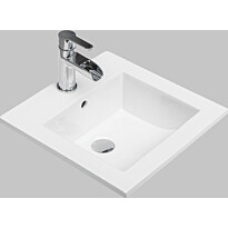 Pesuallas 4AQUA Minimal, 410x410 mm, valkoinen