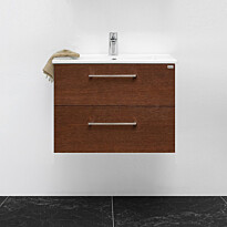 Allaslaatikosto 4AQUA Slim, 790 mm, 2 ltk, tumma tammi