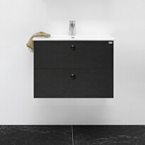 Allaslaatikosto 4AQUA Slim, 790 mm, 2 ltk, musta tammi