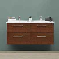 Allaslaatikosto 4AQUA Slim H, 1190 mm, 4 ltk, tumma tammi