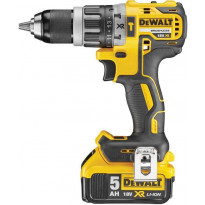 Akkuiskuporakone DeWalt XR DCD796P2, 18V, 2x5.0Ah akuilla