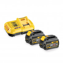 Akkulaturipaketti DeWalt XR FlexVolt DCB118T2, 18/54V, 2x6.0Ah